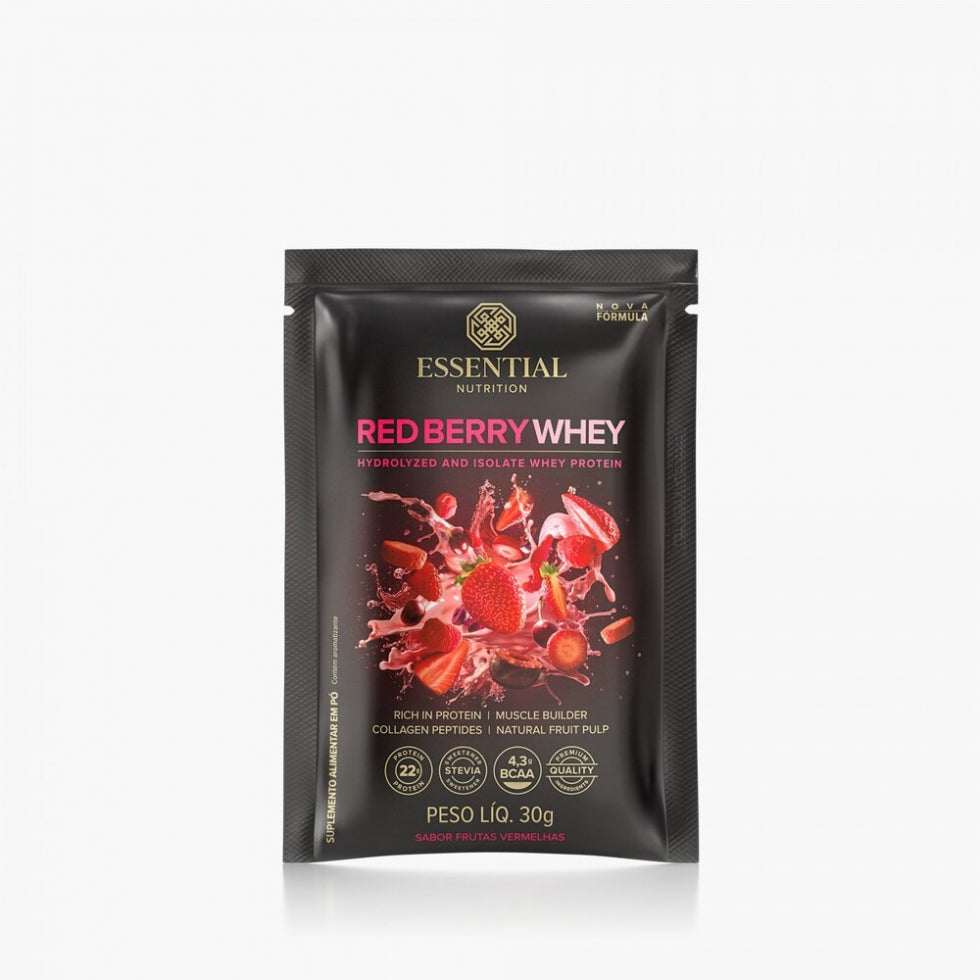 Red Berry Whey Sachê (30g) - Frutas Vermelhas