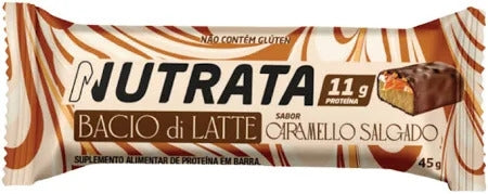 Barra Proteica Nutrata Bacio Di Latte (40g) - Caramello Salgado (45g)