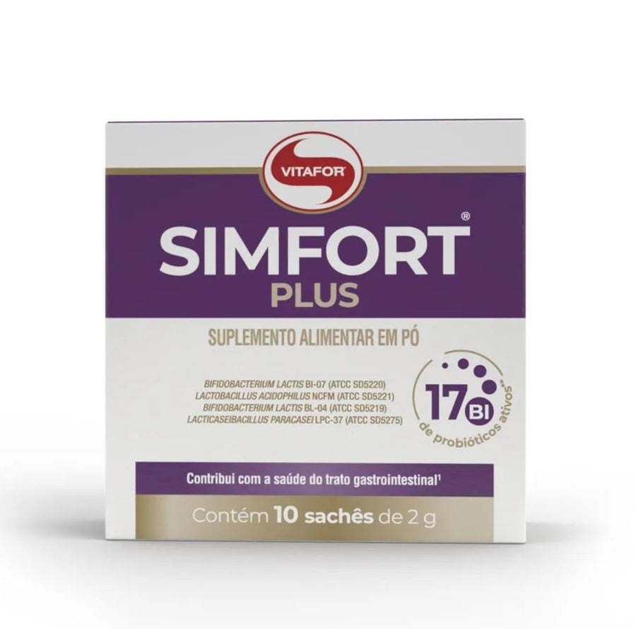 Simfort Plus - Probiótico (Display 10 sachês de 2g)