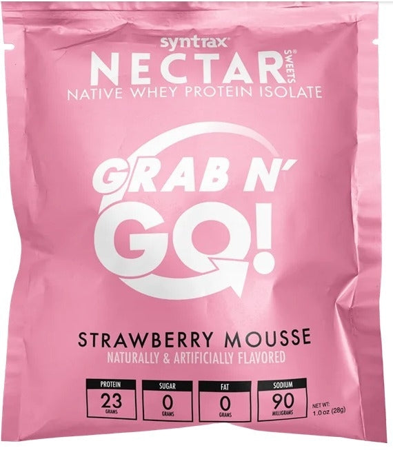 Nectar Grab N´GO sache (28g) - Strawberry Mousse