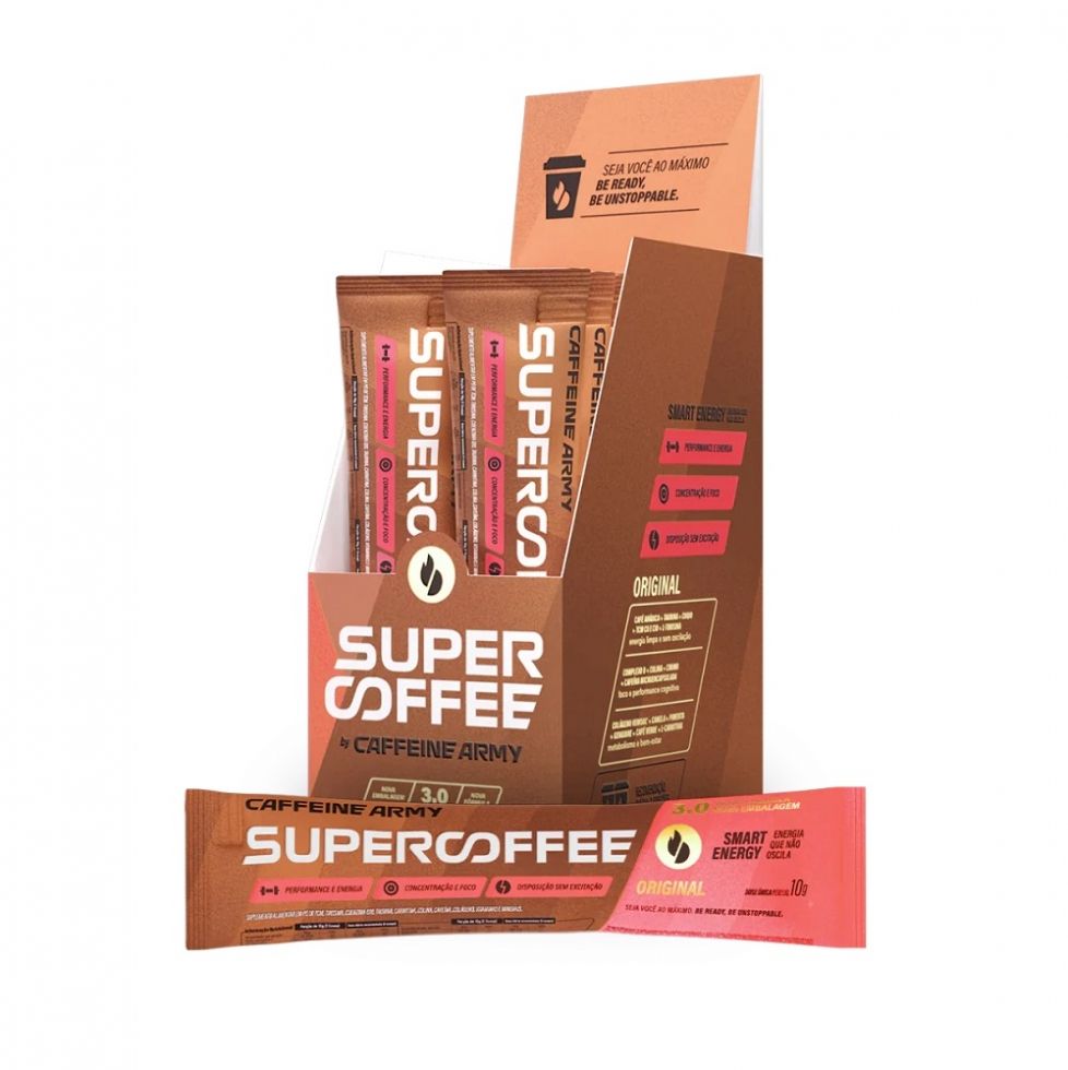 SuperCoffee 3.0 To Go Display (14 sachês de 10g) - Original