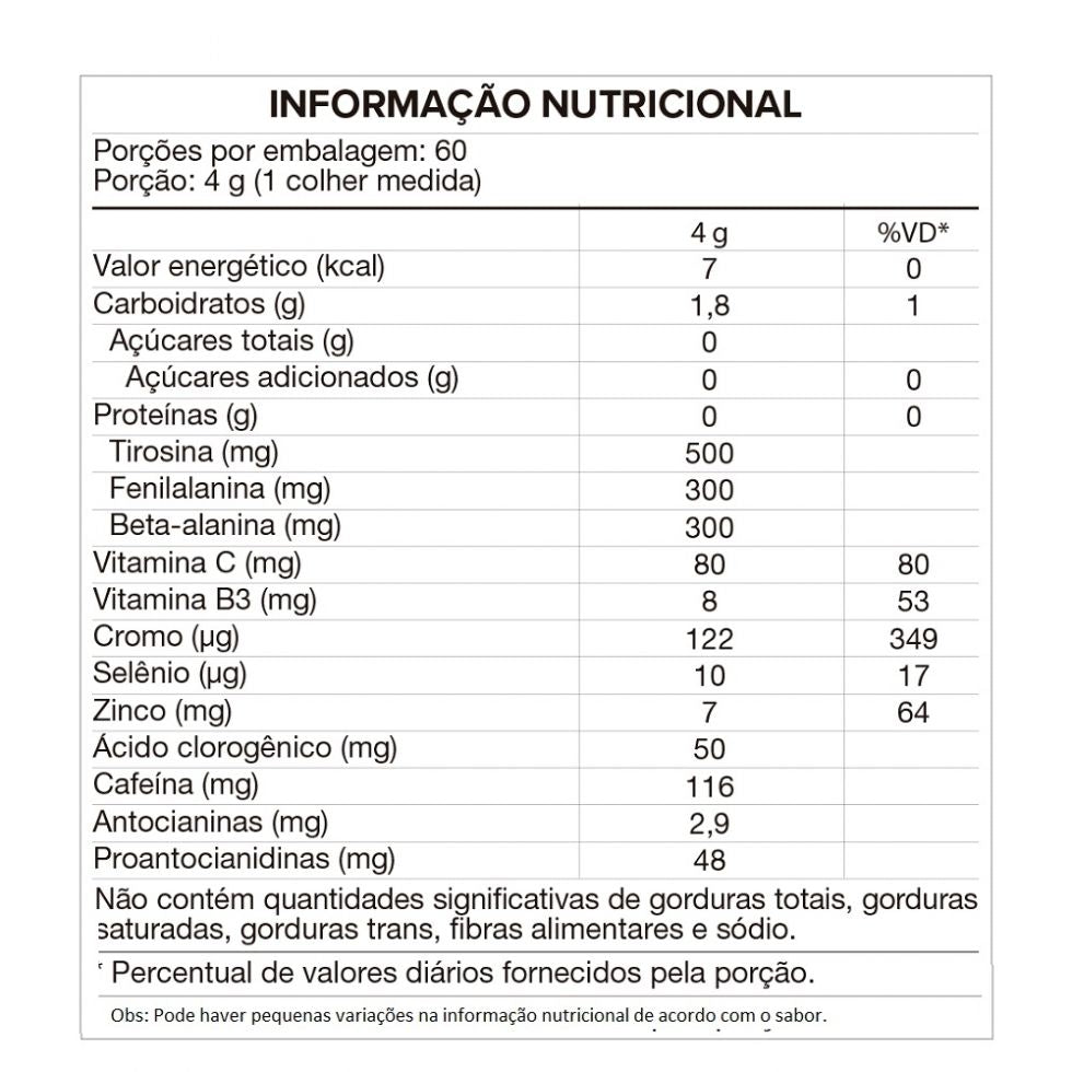 Termo Plus Sachê (4g) - Tangerina com Chá Verde