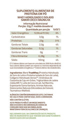 True Whey Display 320g (10 Sachês de 32g) - Hidrolisado e Isolado - Coconut Ice Cream