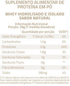 True Whey (728g) - Hidrolisado e Isolado - Neutro