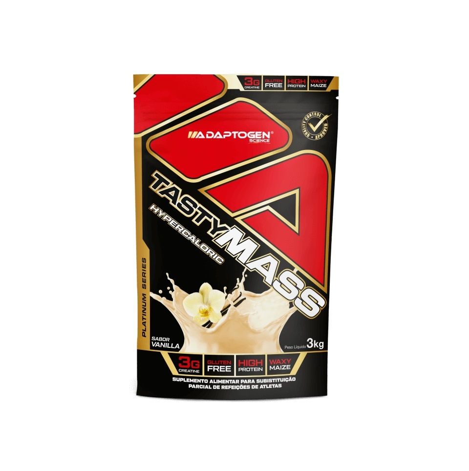Tasty Mass Hipercaloric (3kg) - Vanilla