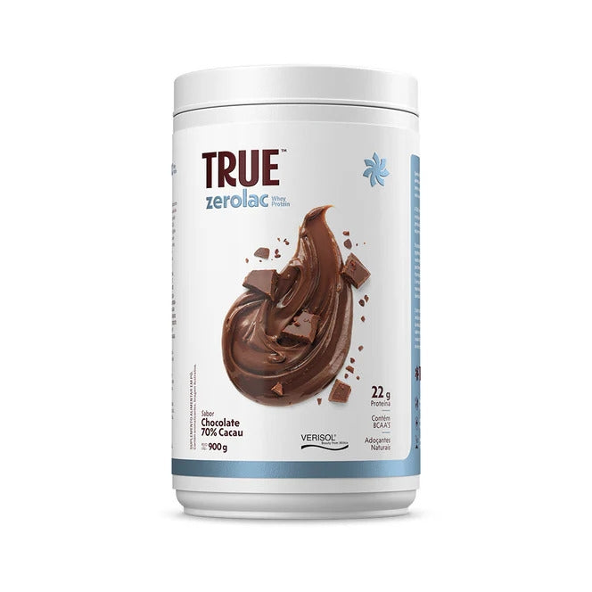 True Whey Concentrate (900g) - Zero Lactose - Truffle 70% Cacau