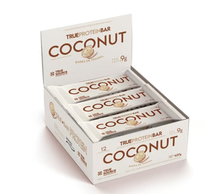 True Protein Bar Display (12 unid. 35g) - Coconut