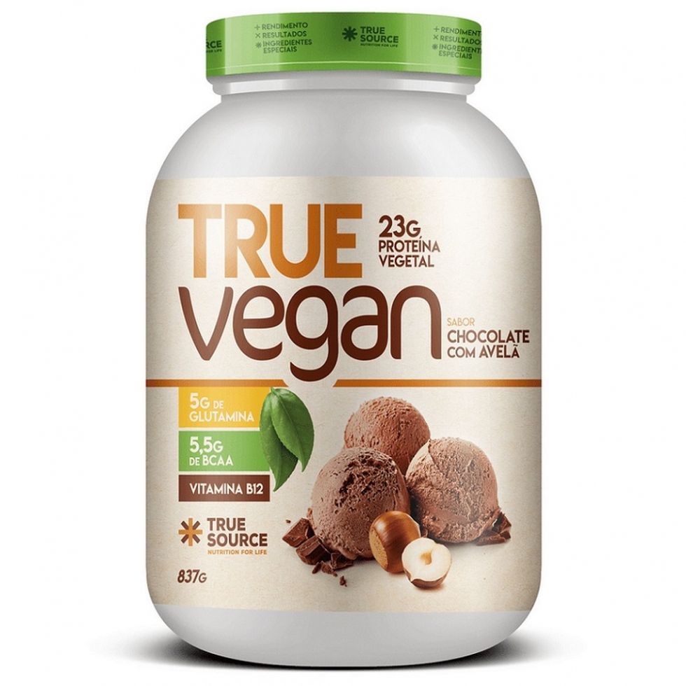 True Vegan (837g) - Chocolate c/ Avelã