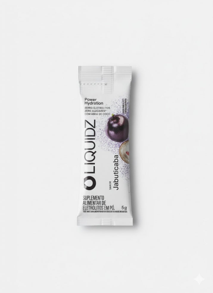 Repositor de Eletrólitos Liquidz Sachê (6g) - Sabor: Jabuticaba (5g)