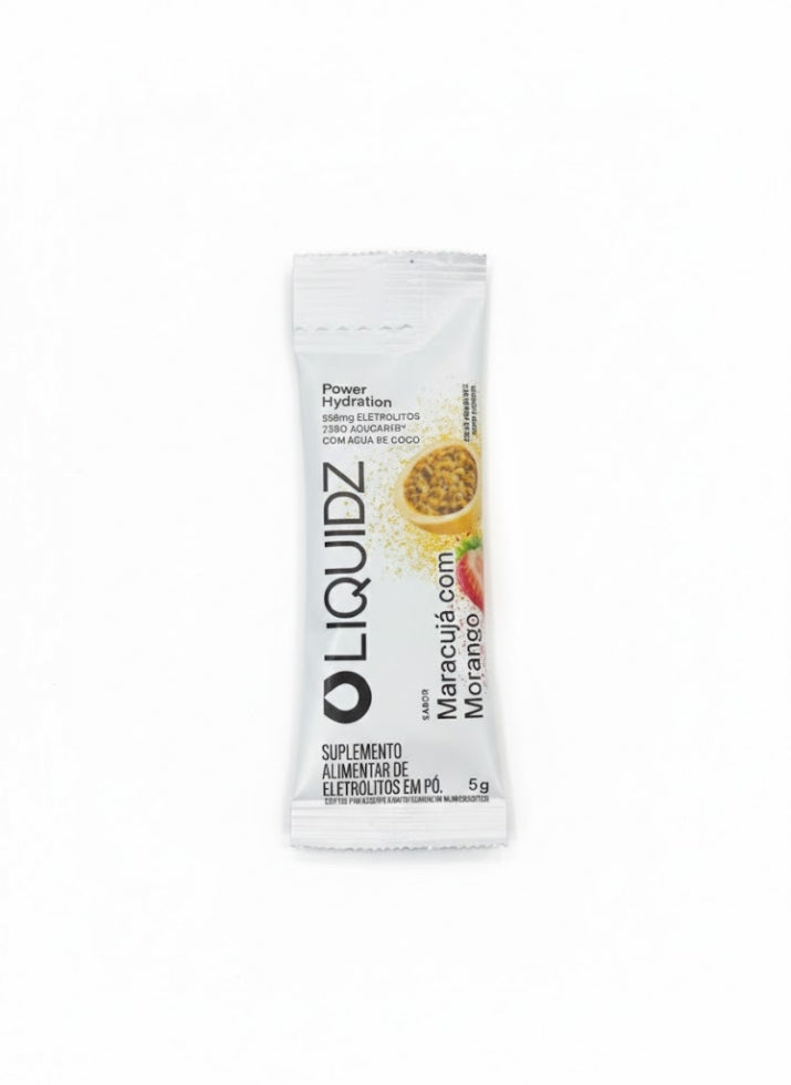 Repositor de Eletrólitos Liquidz Sachê (6g) - Maracujá com Morango (5g)
