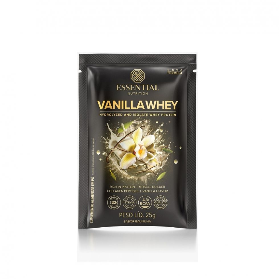 Vanilla Whey Display (15 Sachês de 25g)