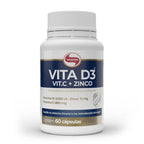 Vita D3 + Vit C + Zinco (60 caps)