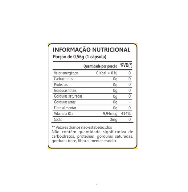Vitamina B12 (60 caps)