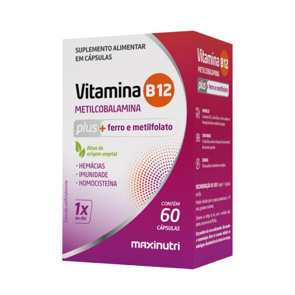 Vitamina B12 Plus (60 caps)
