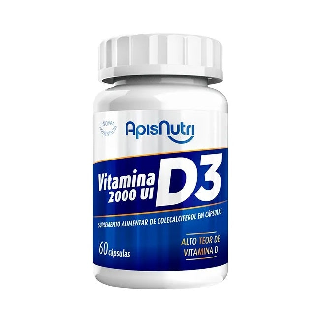 Vitamina D3 2000UI (60 caps)