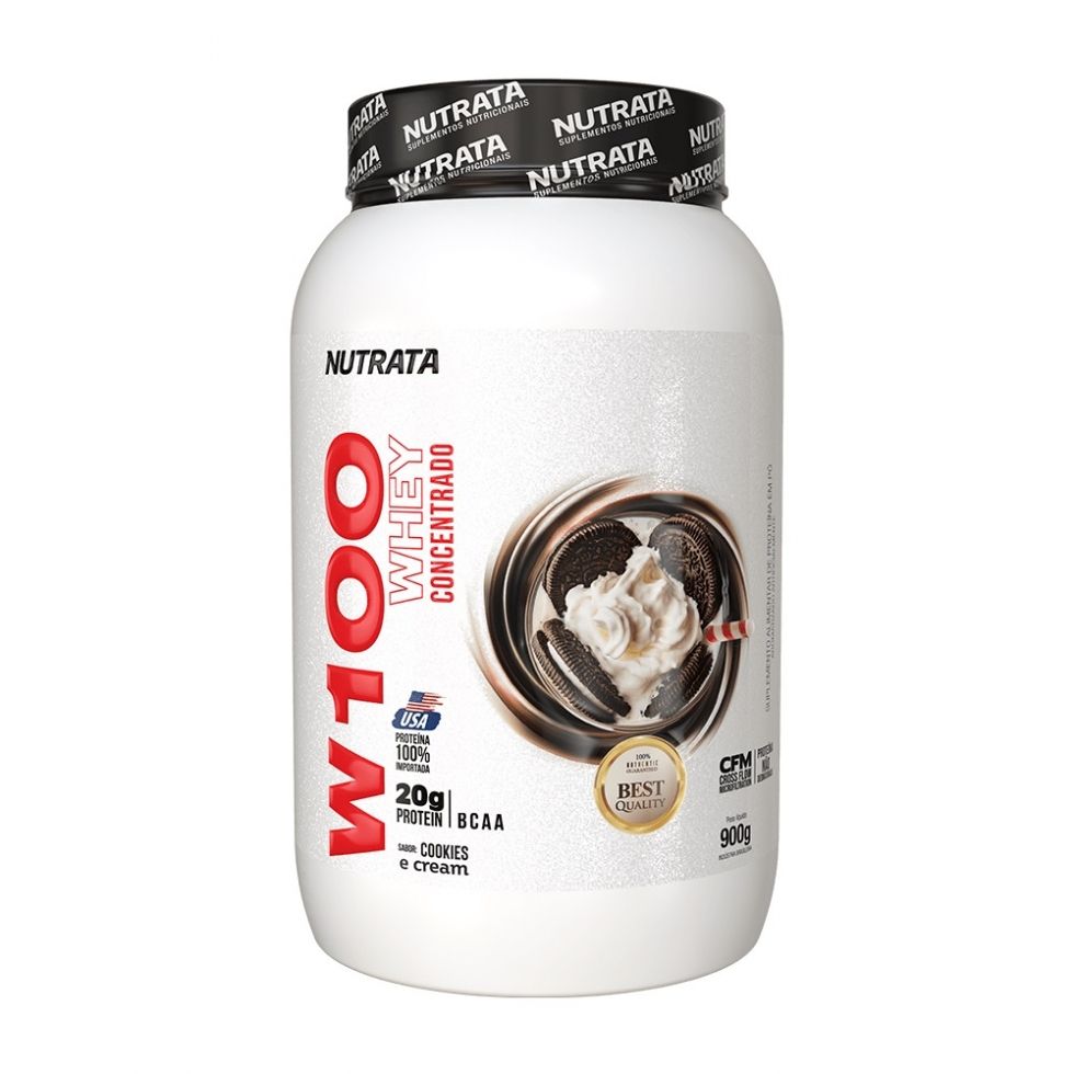 100% Whey (900g) - Cookies & Cream