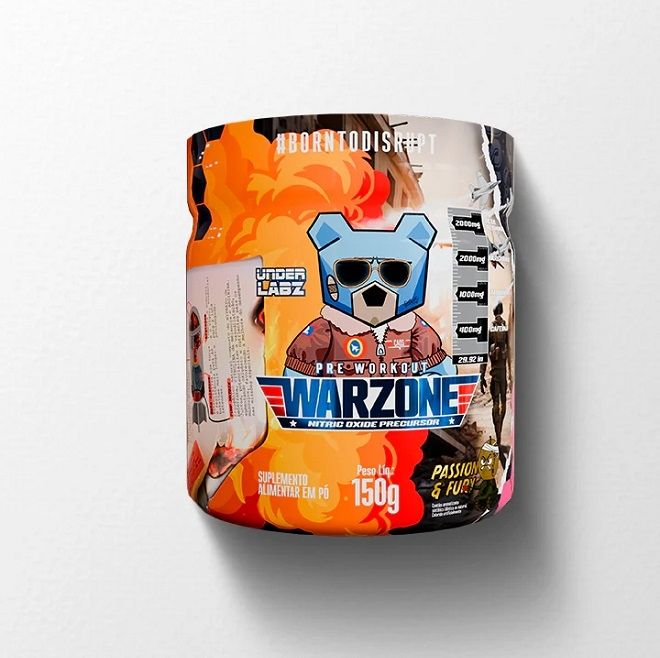Warzone Pre Workout (150g) - Passion & Fury