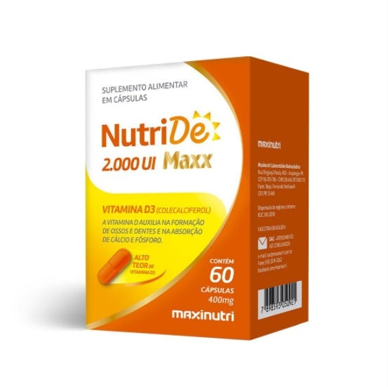 NutriDe Vitamina D3 2.000UI (60 caps)