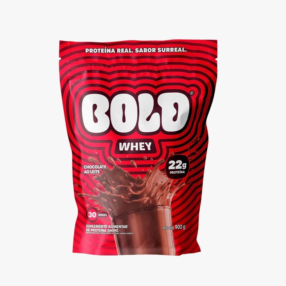 Bold Whey Refil (900g) - Chocolate ao Leite