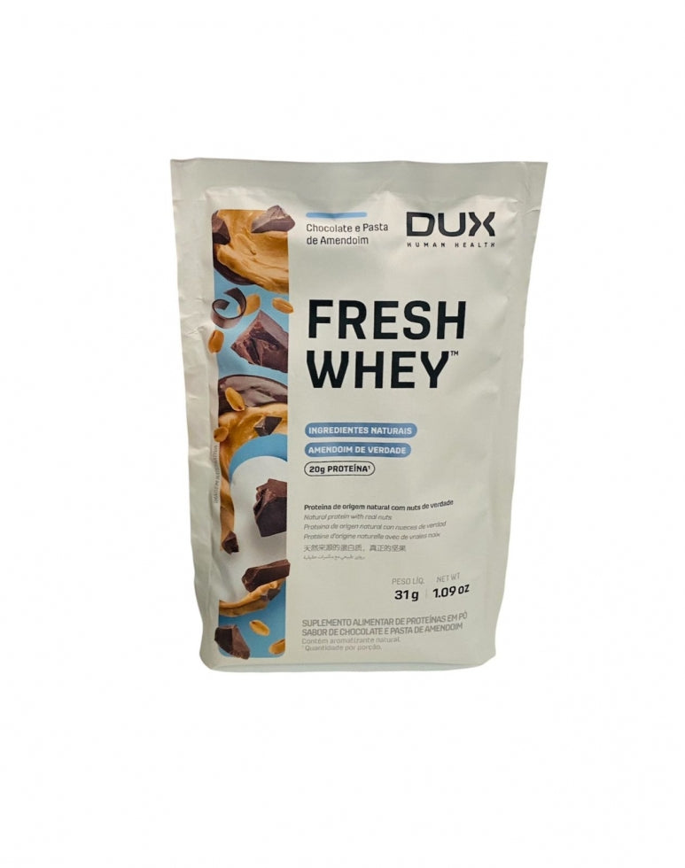 Fresh Whey Sachê (31g) - Chocolate e Pasta de Amendoim