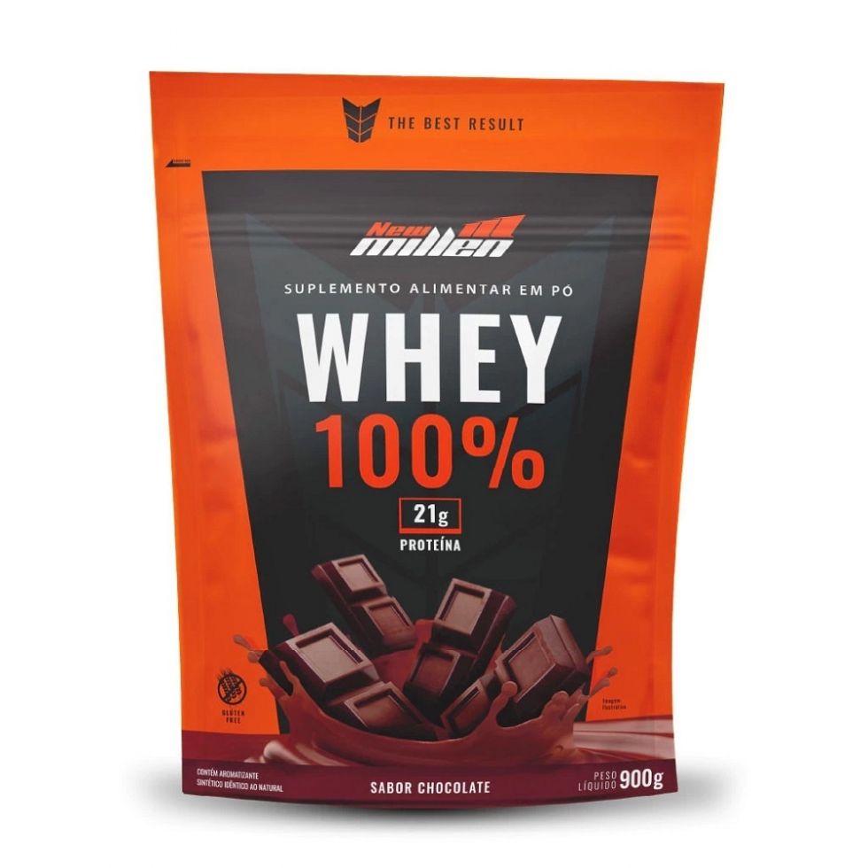 Whey 100% Refil (900g) - Chocolate