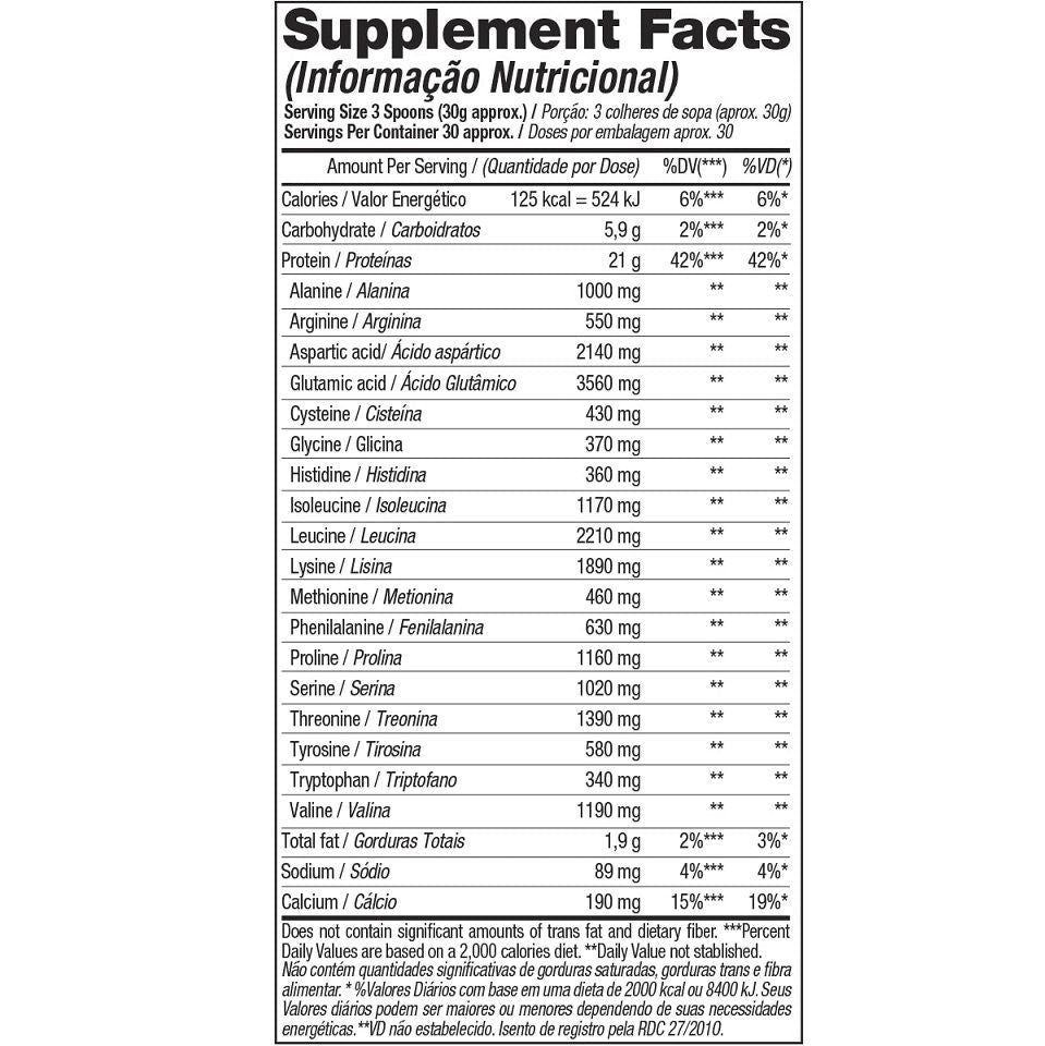Whey 100% HD Refil (900g) - Baunilha