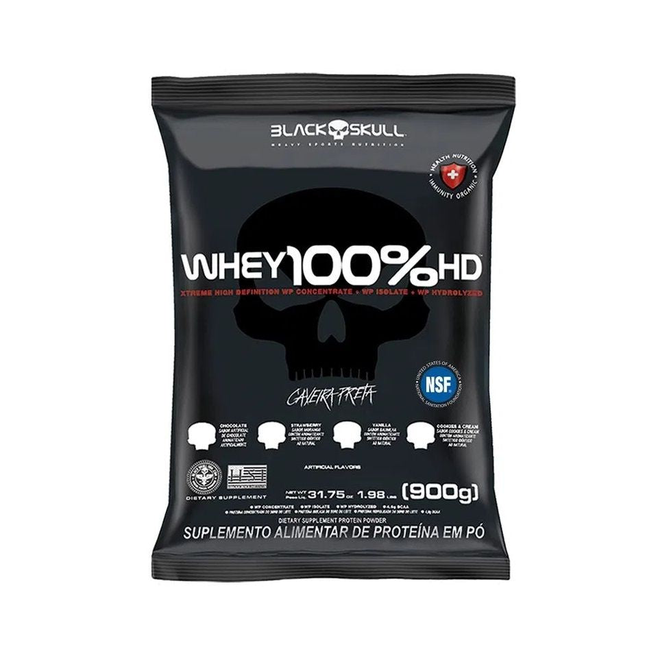 Whey 100% HD Refil (900g) - Chocolate