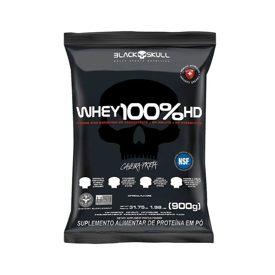 Whey 100% HD Refil (900g) - Cookies