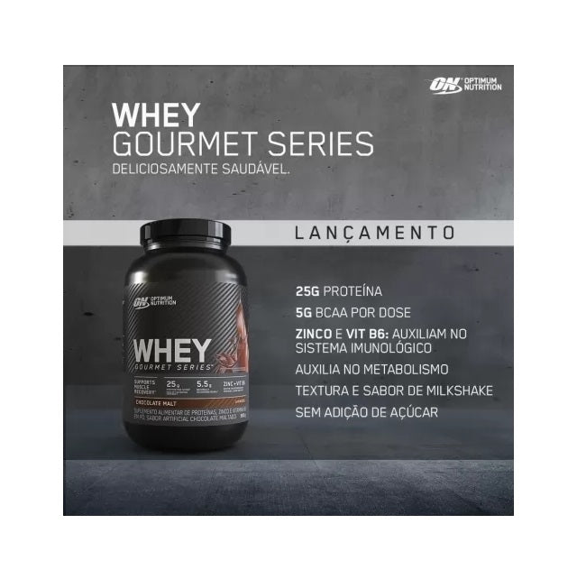 ON Whey Gourmet Series (900g) - Vanilla Ice Cream