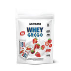 Whey Grego Refil (900g) - Morango com Chantilly