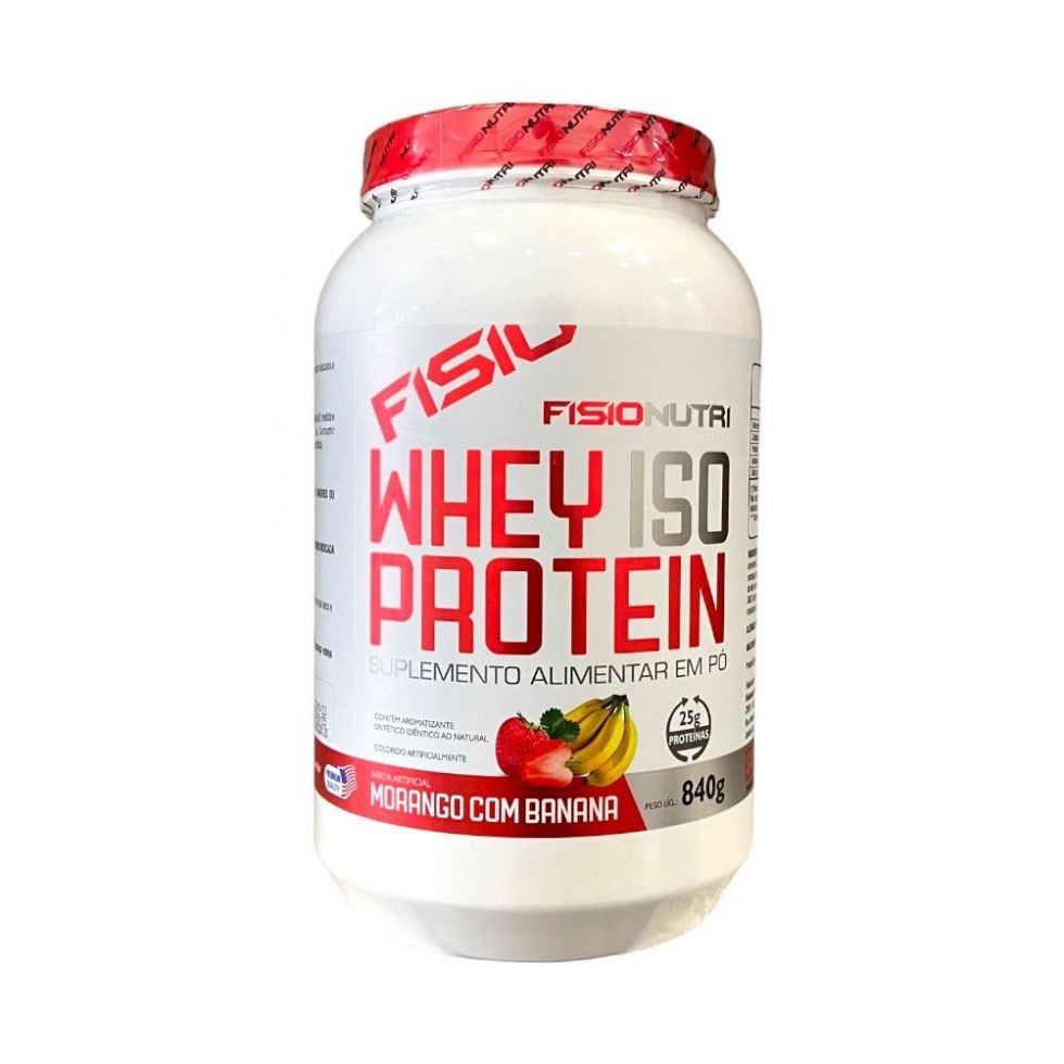 Whey Iso Protein (840g) - Morango c/ Banana