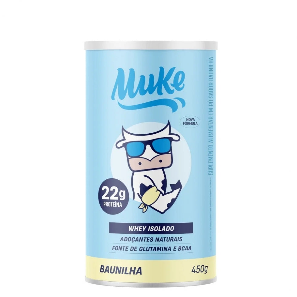 Muke Whey Isolado (450g) - Baunilha