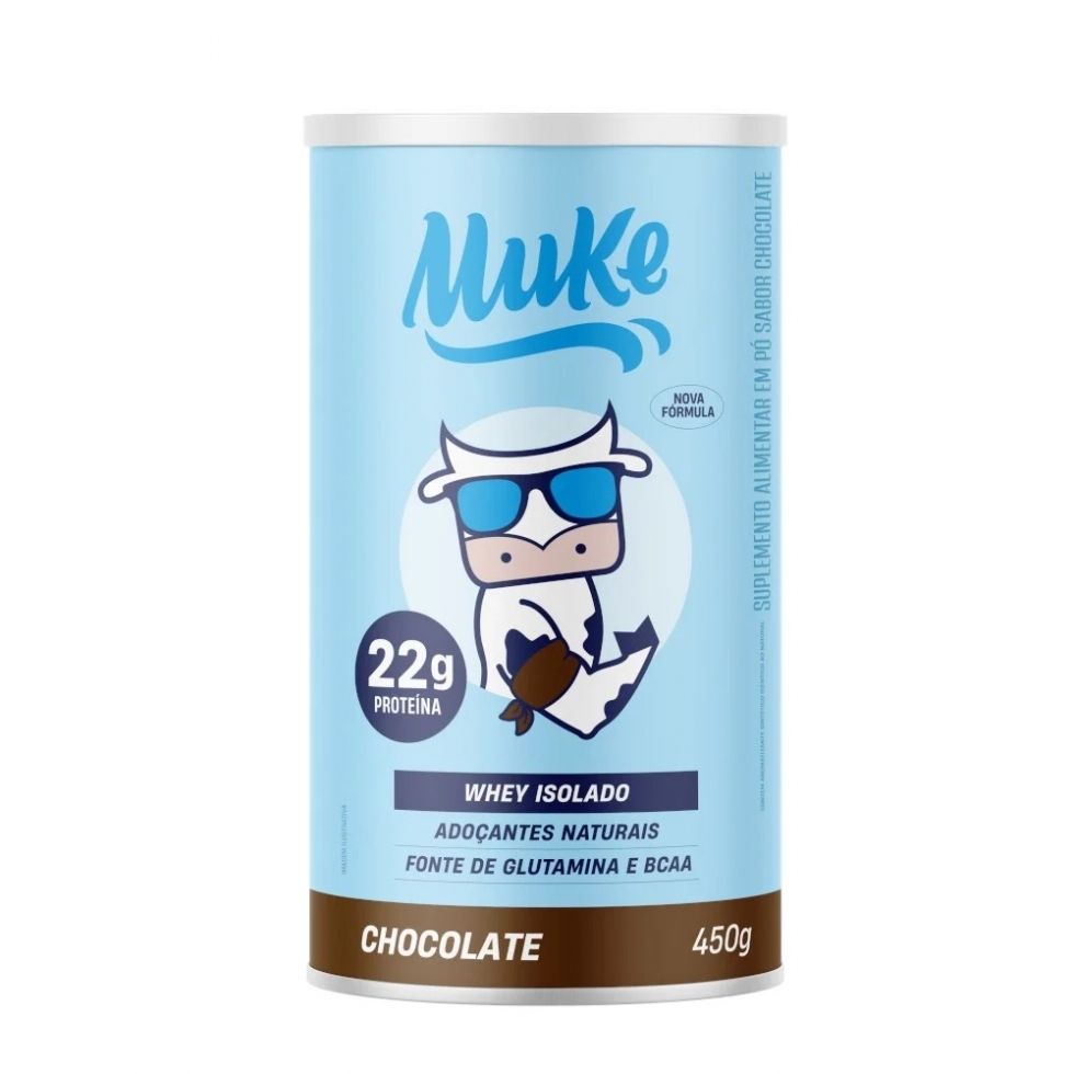 Muke Whey Isolado (450g) - Chocolate