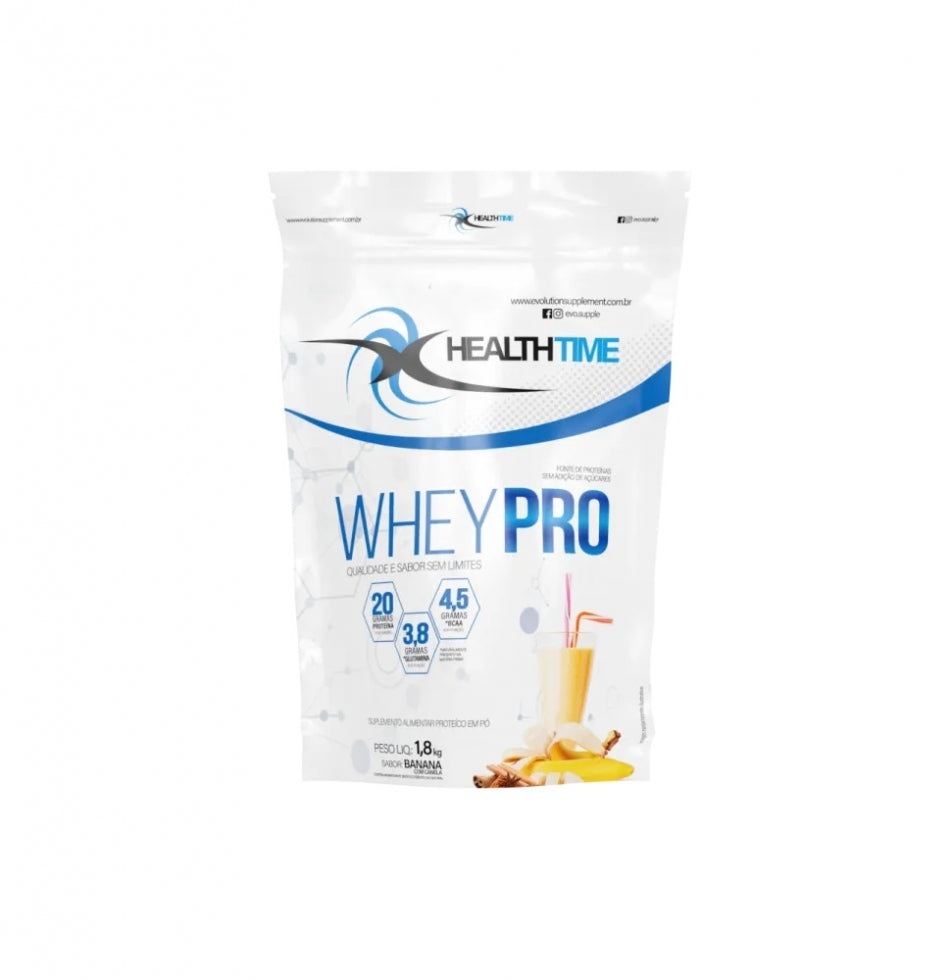 Whey PRO Refil (1,8kg) - Banana c/ Canela