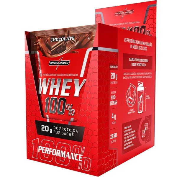 Whey 100% Pure Display (10 unid. de 30g) - Chocolate