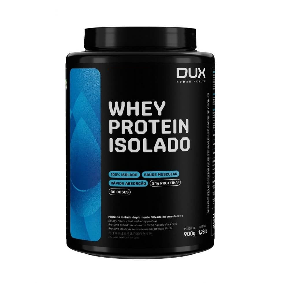 Whey Protein Isolado Pote (900g) - Chocolate