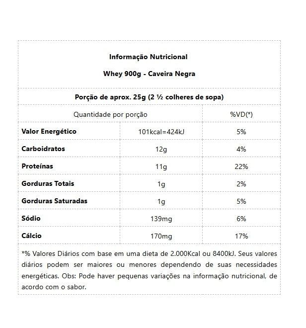Whey Protein Pote (900g) - Morango.