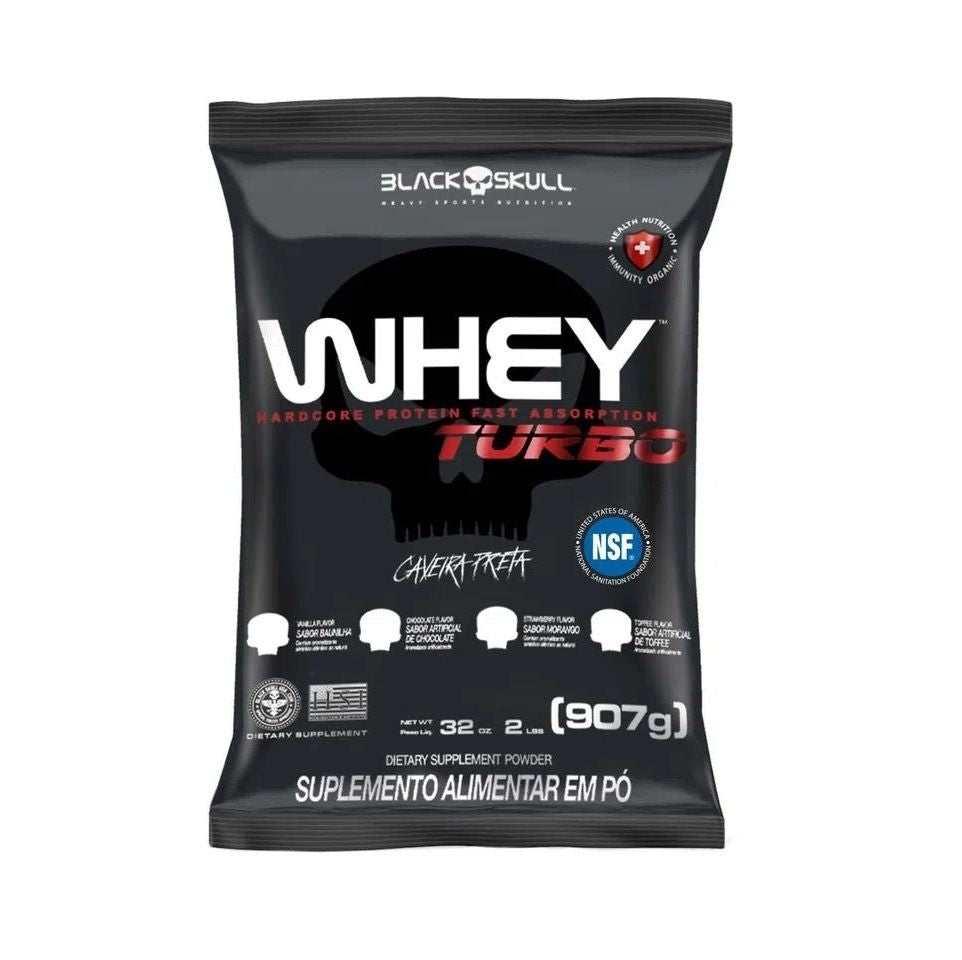 Whey Turbo Refil (907g) - Baunilha