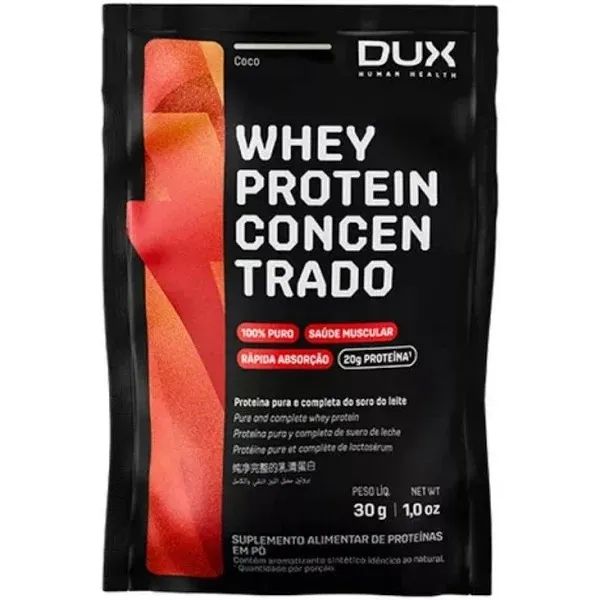 Whey Protein Concentrado (Sachê 30g) - Coco