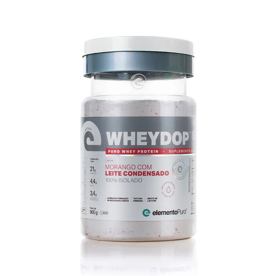 WheyDop ISO (900g) - Morango c/ Leite Condensado
