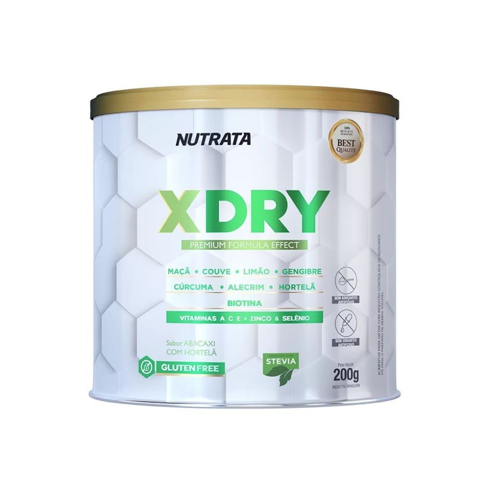 X Dry (200g) - Abacaxi com Hortelã
